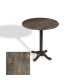 Çipa Döküm Ayak Yuvarlak Masa Çap 90cm - (Werzalit, Wermodin ve Allzalit Tabla) - Old Pine