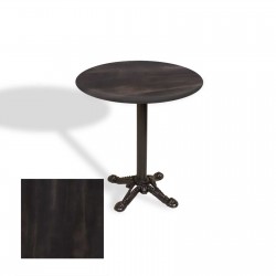 Çipa Döküm Ayak Yuvarlak Masa Çap 90cm - (Werzalit, Wermodin ve Allzalit Tabla) - Rocked