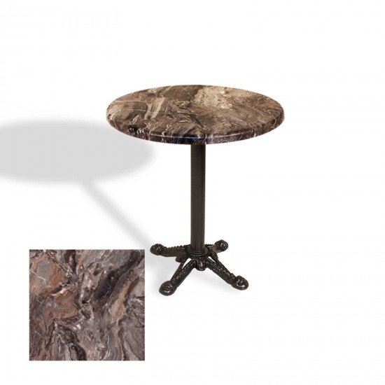 Çipa Döküm Ayak Yuvarlak Masa Çap 90cm - (Werzalit, Wermodin ve Allzalit Tabla) - Sydney
