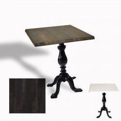 Çipa 1001 Döküm Ayak Kare Masa 60X60 cm - (Werzalit, Wermodin ve Allzalit Tabla) - Rocked