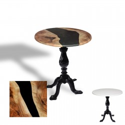 Çipa 1001 Döküm Ayak Yuvarlak Masa Çap 60cm - (Werzalit, Wermodin ve Allzalit Tabla) - Epoxy