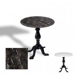 Çipa 1001 Döküm Ayak Yuvarlak Masa Çap 90cm - (Werzalit, Wermodin ve Allzalit Tabla) - Teramo