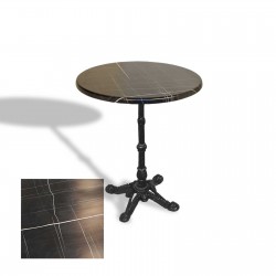 Çipa 1002 Döküm Ayak Yuvarlak Masa Çap 90cm - (Werzalit, Wermodin ve Allzalit Tabla) - Palazzo