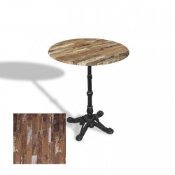 Çipa 1002 Döküm Ayak Yuvarlak Masa Çap 90cm - (Werzalit, Wermodin ve Allzalit Tabla) - Maracaibo