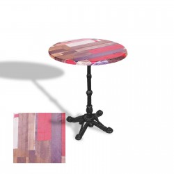 Çipa 1002 Döküm Ayak Yuvarlak Masa Çap 90cm - (Werzalit, Wermodin ve Allzalit Tabla) - Redwood