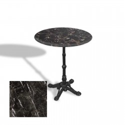 Çipa 1002 Döküm Ayak Yuvarlak Masa Çap 90cm - (Werzalit, Wermodin ve Allzalit Tabla) - Teramo