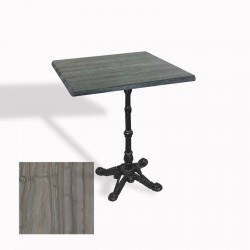 Çipa 1002 Döküm Ayak Kare Masa 80X80 cm - (Werzalit, Wermodin ve Allzalit Tabla) - Magma