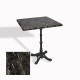 Çipa 1002 Döküm Ayak Kare Masa 60X60 cm - (Werzalit, Wermodin ve Allzalit Tabla) - Teramo