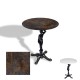 Çipa 1003 Döküm Ayak Yuvarlak Masa Çap 90cm - (Werzalit, Wermodin ve Allzalit Tabla) - Metalic Oxid 3