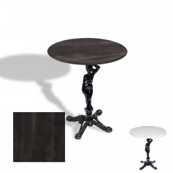 Çipa 1003 Döküm Ayak Yuvarlak Masa Çap 90cm - (Werzalit, Wermodin ve Allzalit Tabla) - Rocked