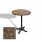 Çipa 1004 Döküm Ayak Yuvarlak Masa Çap 90cm - (Werzalit, Wermodin ve Allzalit Tabla) - Karacabey Mermer