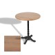Çipa 1004 Döküm Ayak Yuvarlak Masa Çap 90cm - (Werzalit, Wermodin ve Allzalit Tabla) - Novagento