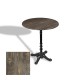 Çipa 1004 Döküm Ayak Yuvarlak Masa Çap 90cm - (Werzalit, Wermodin ve Allzalit Tabla) - Old Pine