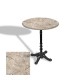 Çipa 1004 Döküm Ayak Yuvarlak Masa Çap 90cm - (Werzalit, Wermodin ve Allzalit Tabla) - Scala Marble