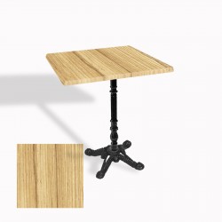 Çipa 1004 Döküm Ayak Kare Masa 60X60 cm - (Werzalit, Wermodin ve Allzalit Tabla) - Coco Bolo