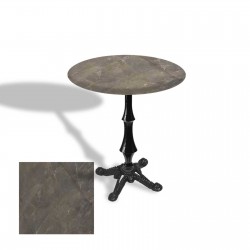 Çipa 1012 Döküm Ayak Yuvarlak Masa Çap 90cm - (Werzalit, Wermodin ve Allzalit Tabla) - Halong