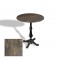 Çipa 1012 Döküm Ayak Yuvarlak Masa Çap 90cm - (Werzalit, Wermodin ve Allzalit Tabla) - Old Pine