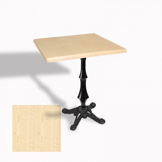 Çipa 1012 Döküm Ayak Kare Masa 60X60 cm - (Werzalit, Wermodin ve Allzalit Tabla) - Akçaağaç Çipa 1012 Döküm Ayak Kare Masa 60X60 cm - (Werzalit, Wermodin ve Allzalit Tabla) - Akçaağaç