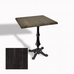 Çipa 1012 Döküm Ayak Kare Masa 80X80 cm - (Werzalit, Wermodin ve Allzalit Tabla) - Rocked