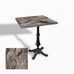 Çipa 1012 Döküm Ayak Kare Masa 80X80 cm - (Werzalit, Wermodin ve Allzalit Tabla) - Sydney