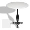 Çipa 2015 Döküm Ayak Yuvarlak Masa Çap 107cm - (Werzalit, Wermodin ve Allzalit Tabla) - Beyaz