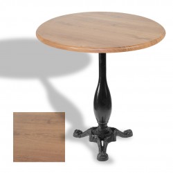 Çipa 2015 Döküm Ayak Yuvarlak Masa Çap 90cm - (Werzalit, Wermodin ve Allzalit Tabla) - Novagento