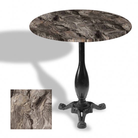 Çipa 2015 Döküm Ayak Yuvarlak Masa Çap 107cm - (Werzalit, Wermodin ve Allzalit Tabla) - Sydney Çipa 2015 Döküm Ayak Yuvarlak Masa Çap 107cm - (Werzalit, Wermodin ve Allzalit Tabla) - Sydney