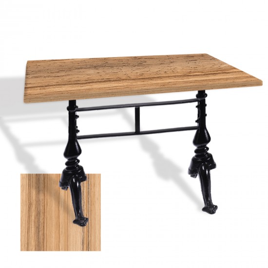 Çipa 3001 Döküm Ayak Masa 70x120 cm - (Werzalit, Wermodin ve Allzalit Tabla) - Coco Bolo