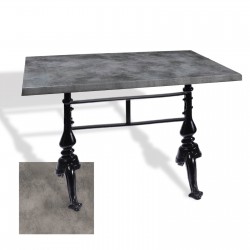 Çipa 3001 Döküm Ayak Masa 70x120 cm - (Werzalit, Wermodin ve Allzalit Tabla) - Copperfield