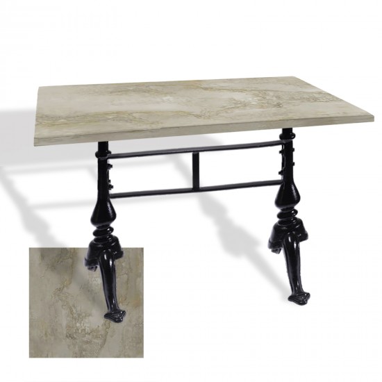 Çipa 3001 Döküm Ayak Masa 70x120 cm - (Werzalit, Wermodin ve Allzalit Tabla) - Irony Çipa 3001 Döküm Ayak Masa 70x120 cm - (Werzalit, Wermodin ve Allzalit Tabla) - Irony