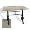 Çipa 3001 Döküm Ayak Masa 70x120 cm - (Werzalit, Wermodin ve Allzalit Tabla) - Irony