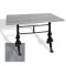 Çipa 3001 Döküm Ayak Masa 70x120 cm - (Werzalit, Wermodin ve Allzalit Tabla) - Light Temperado