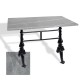 Çipa 3001 Döküm Ayak Masa 70x120 cm - (Werzalit, Wermodin ve Allzalit Tabla) - Light Temperado Çipa 3001 Döküm Ayak Masa 70x120 cm - (Werzalit, Wermodin ve Allzalit Tabla) - Light Temperado