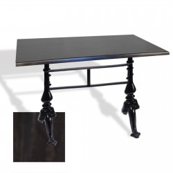 Çipa 3001 Döküm Ayak Masa 70x120 cm - (Werzalit, Wermodin ve Allzalit Tabla) - Rocked