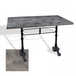 Çipa 3002 Döküm Ayak Masa 70x120 cm - (Werzalit, Wermodin ve Allzalit Tabla) - Copperfield