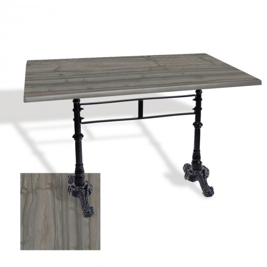 Çipa 3002 Döküm Ayak Masa 70x120 cm - (Werzalit, Wermodin ve Allzalit Tabla) - Magma Çipa 3002 Döküm Ayak Masa 70x120 cm - (Werzalit, Wermodin ve Allzalit Tabla) - Magma