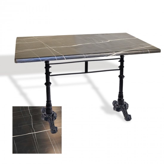 Çipa 3002 Döküm Ayak Masa 70x120 cm - (Werzalit, Wermodin ve Allzalit Tabla) - Palazzo