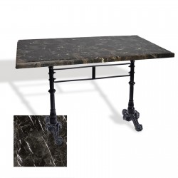 Çipa 3002 Döküm Ayak Masa 70x120 cm - (Werzalit, Wermodin ve Allzalit Tabla) - Teramo