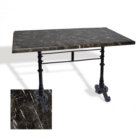 Çipa 3002 Döküm Ayak Masa 80x120 cm - (Werzalit, Wermodin ve Allzalit Tabla) - Teramo Çipa 3002 Döküm Ayak Masa 80x120 cm - (Werzalit, Wermodin ve Allzalit Tabla) - Teramo