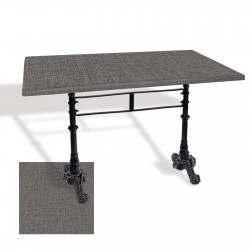 Çipa 3002 Döküm Ayak Masa 70x120 cm - (Werzalit, Wermodin ve Allzalit Tabla) - Twister