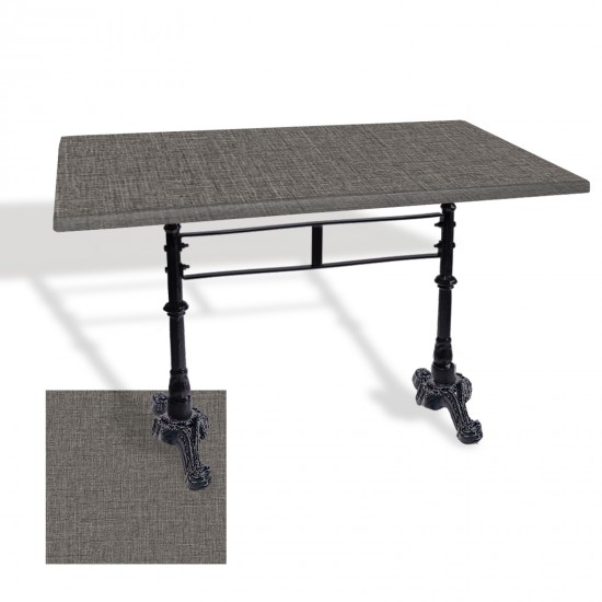 Çipa 3002 Döküm Ayak Masa 80x120 cm - (Werzalit, Wermodin ve Allzalit Tabla) - Twister Çipa 3002 Döküm Ayak Masa 80x120 cm - (Werzalit, Wermodin ve Allzalit Tabla) - Twister