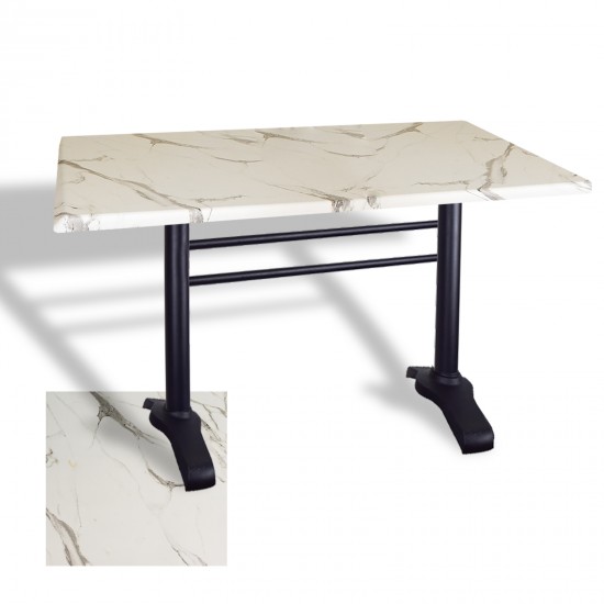 Çipa 3010 Döküm Ayak Masa 70x120 cm - (Werzalit, Wermodin ve Allzalit Tabla) - Afyon Mermer Çipa 3010 Döküm Ayak Masa 70x120 cm - (Werzalit, Wermodin ve Allzalit Tabla) - Afyon Mermer