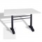 Çipa 3010 Döküm Ayak Masa 70x120 cm - (Werzalit, Wermodin ve Allzalit Tabla) - Beyaz