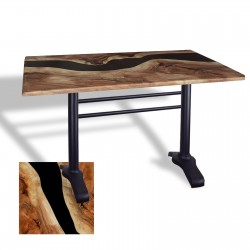 Çipa 3010 Döküm Ayak Masa 80x120 cm - (Werzalit, Wermodin ve Allzalit Tabla) - Epoxy