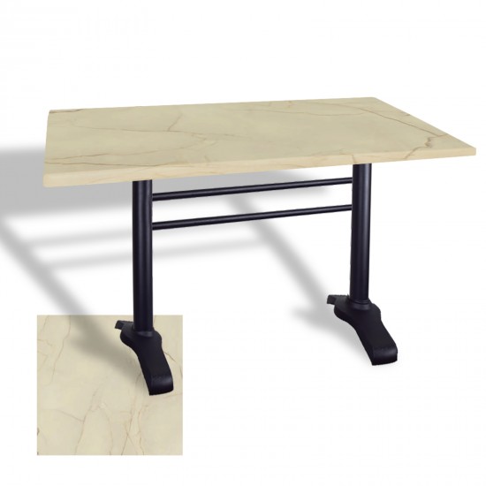 Çipa 3010 Döküm Ayak Masa 70x120 cm - (Werzalit, Wermodin ve Allzalit Tabla) - Golden Marble Çipa 3010 Döküm Ayak Masa 70x120 cm - (Werzalit, Wermodin ve Allzalit Tabla) - Golden Marble