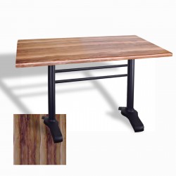 Çipa 3010 Döküm Ayak Masa 70x120 cm - (Werzalit, Wermodin ve Allzalit Tabla) - Indiana Wood