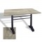 Çipa 3010 Döküm Ayak Masa 70x120 cm - (Werzalit, Wermodin ve Allzalit Tabla) - Irony
