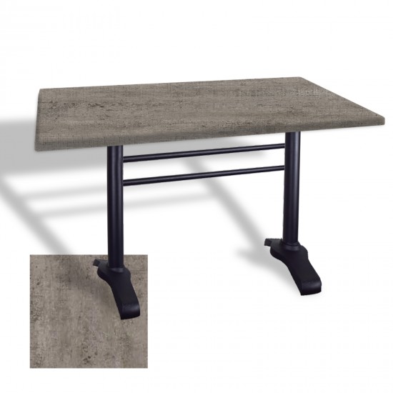 Çipa 3010 Döküm Ayak Masa 70x120 cm - (Werzalit, Wermodin ve Allzalit Tabla) - Kahve Oxid Çipa 3010 Döküm Ayak Masa 70x120 cm - (Werzalit, Wermodin ve Allzalit Tabla) - Kahve Oxid