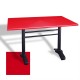 Çipa 3010 Döküm Ayak Masa 70x120 cm - (Werzalit, Wermodin ve Allzalit Tabla) - Kırmızı Çipa 3010 Döküm Ayak Masa 70x120 cm - (Werzalit, Wermodin ve Allzalit Tabla) - Kırmızı