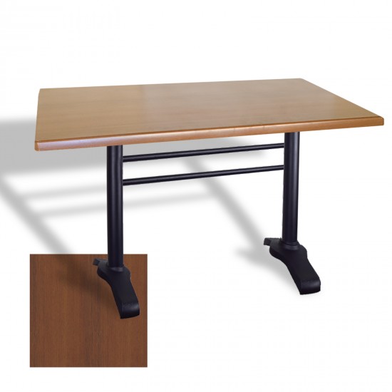 Çipa 3010 Döküm Ayak Masa 70x120 cm - (Werzalit, Wermodin ve Allzalit Tabla) - Koyu Ahşap Çipa 3010 Döküm Ayak Masa 70x120 cm - (Werzalit, Wermodin ve Allzalit Tabla) - Koyu Ahşap